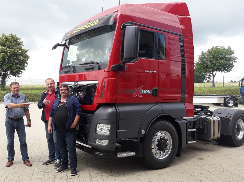 MAN TGX MEI-T 490 in Betrieb genommen